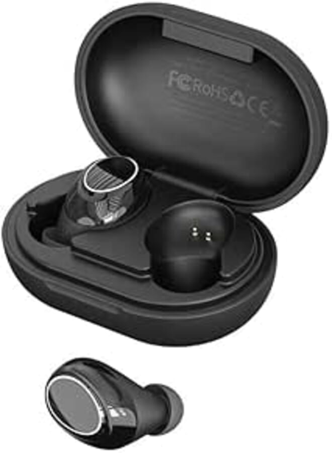 Tronsmart Onyx Neo APTX Bluetooth Earphone TWS Wireless Earbuds with Qualcomm Chip, Volume Control, 24H Playtime Headphones Headset